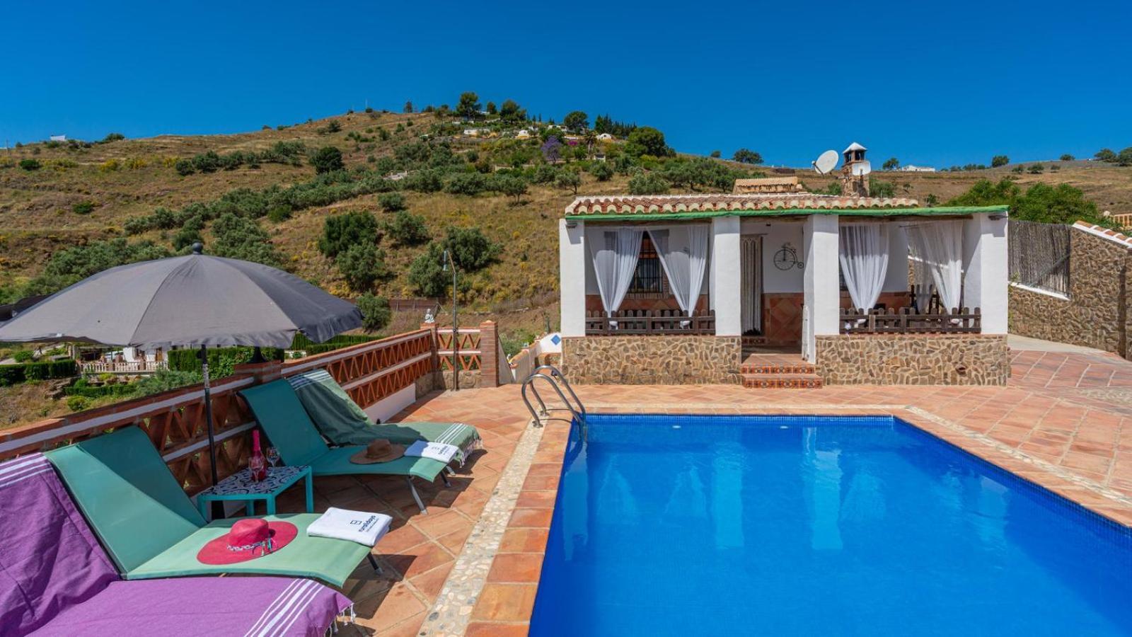 Villa Cortijo El Mirador Frigiliana By Ruralidays Exterior foto