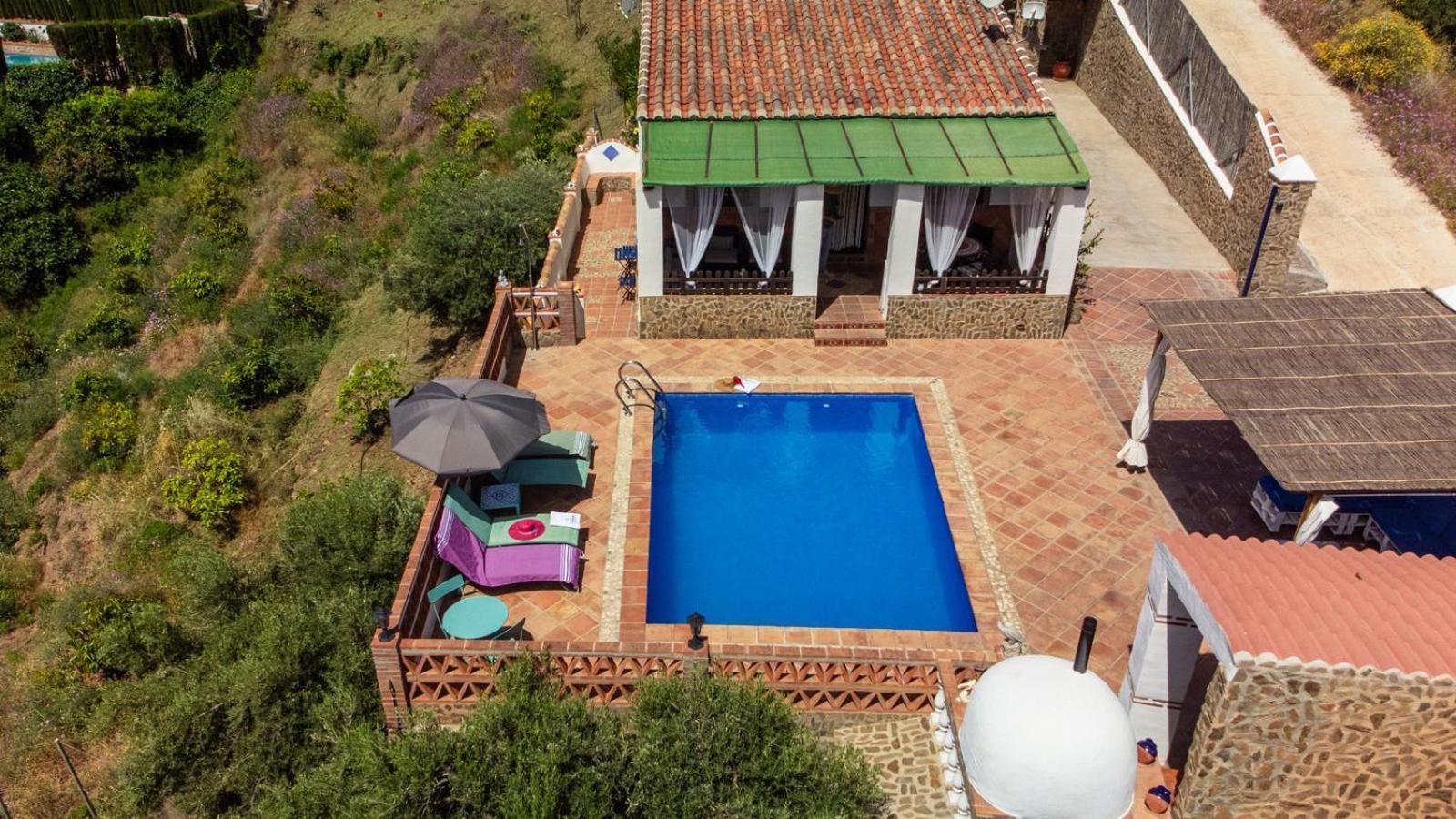 Villa Cortijo El Mirador Frigiliana By Ruralidays Exterior foto